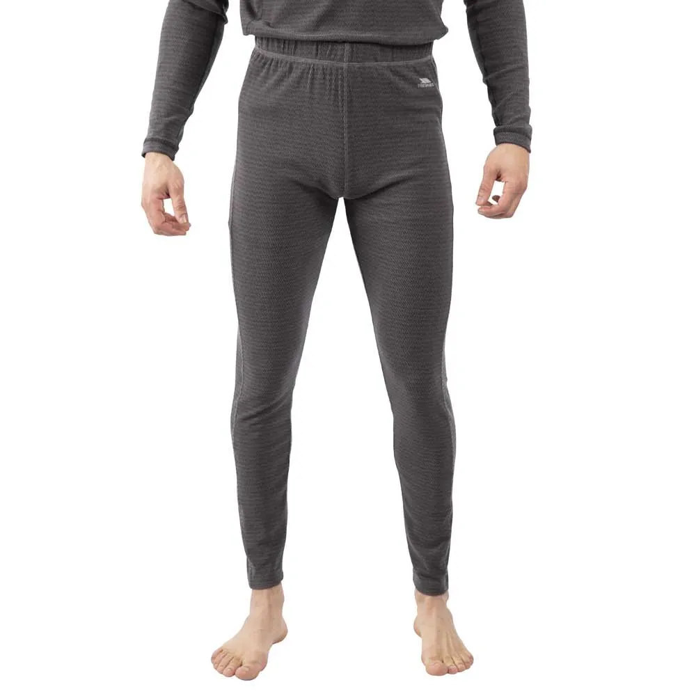 Trespass Kirk Baselayer-hose, Black / storm grey
