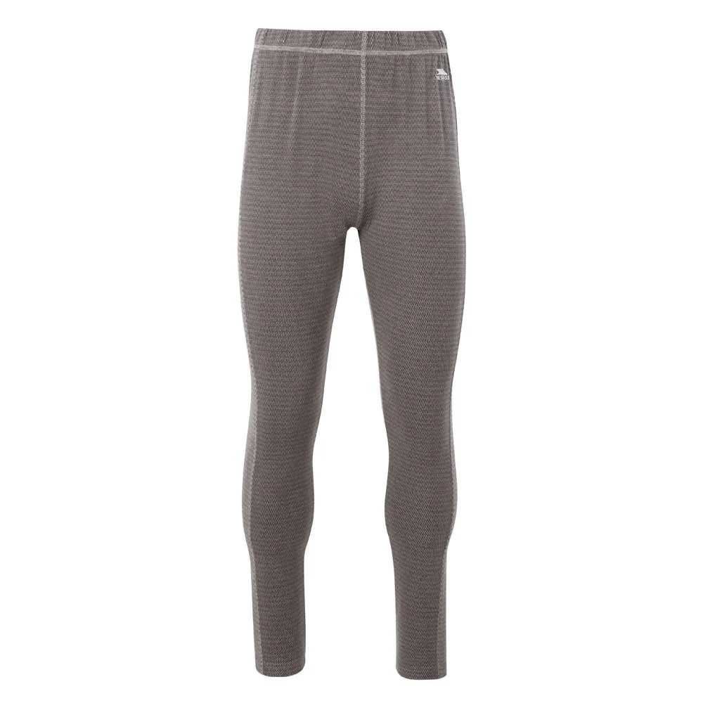 Trespass Kirk Baselayer-hose, Black / storm grey