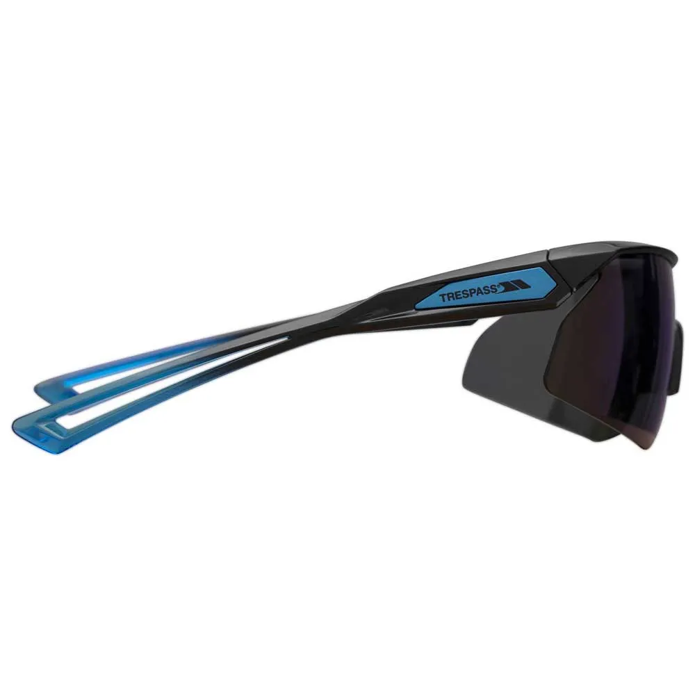 Trespass Kit Sonnenbrille, Black / blue, One Size Trespass Kit Sonnenbrille, Black / blue, One Size
