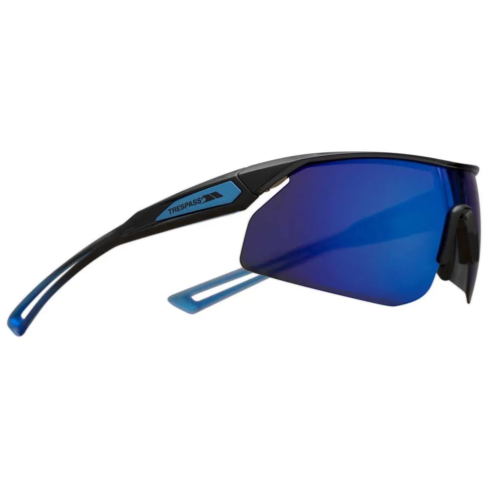 Trespass Kit Sonnenbrille, Black / blue, One Size Trespass Kit Sonnenbrille, Black / blue, One Size