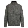 Trespass Lappin Fleece Mit Durchgehendem Reißverschluss, Grey marl