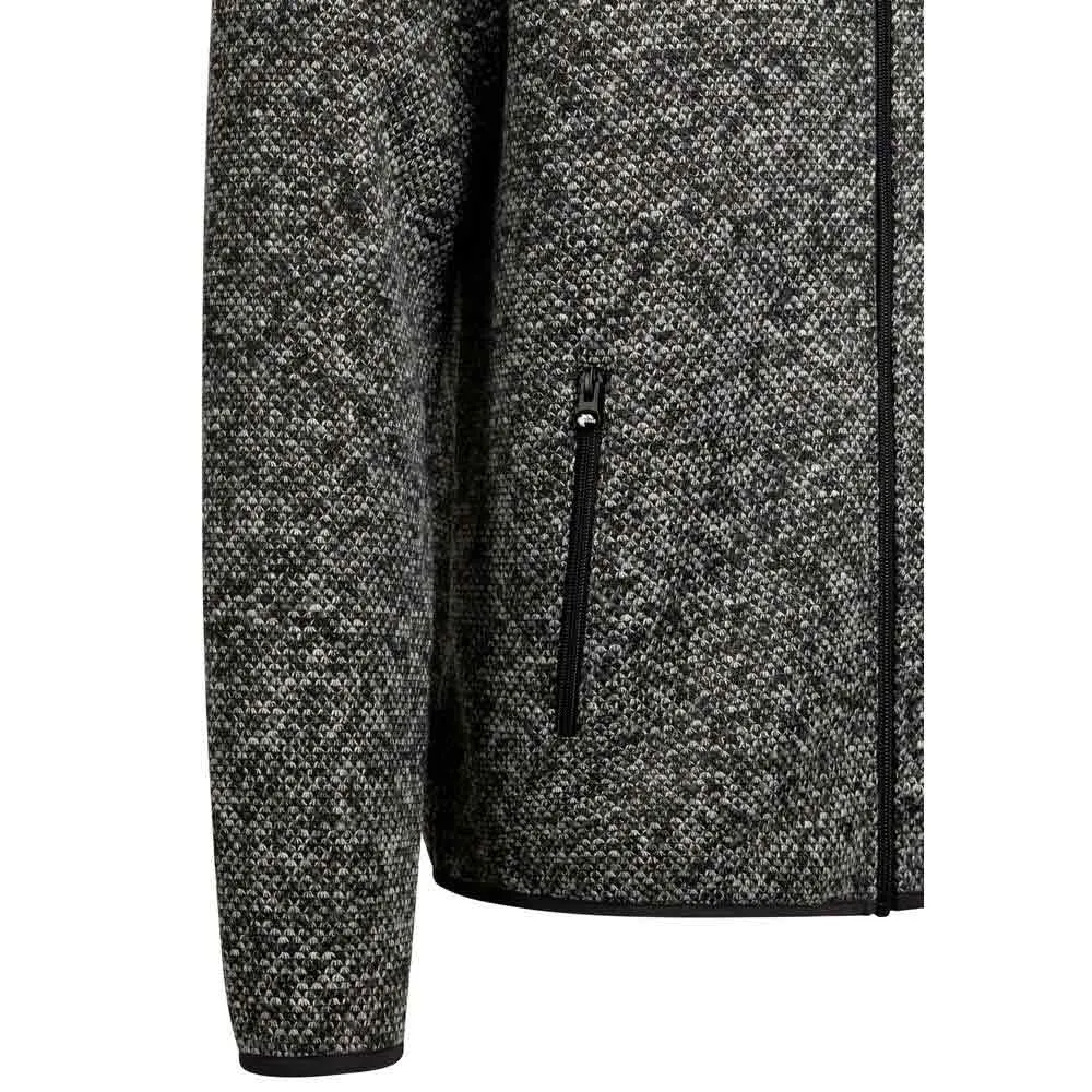 Trespass Lappin Fleece Mit Durchgehendem Reißverschluss, Grey marl Trespass Lappin Fleece Mit Durchgehendem Reißverschluss, Grey marl