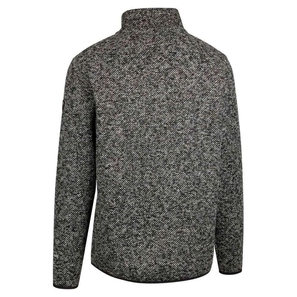 Trespass Lappin Fleece Mit Durchgehendem Reißverschluss, Grey marl Trespass Lappin Fleece Mit Durchgehendem Reißverschluss, Grey marl