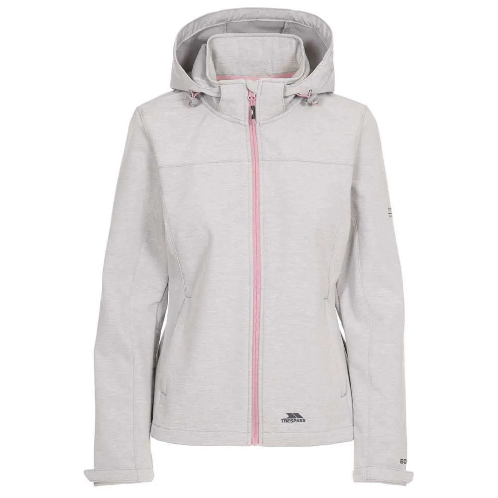 Trespass Leah Softshelljacke, Platinum marl Trespass Leah Softshelljacke, Platinum marl