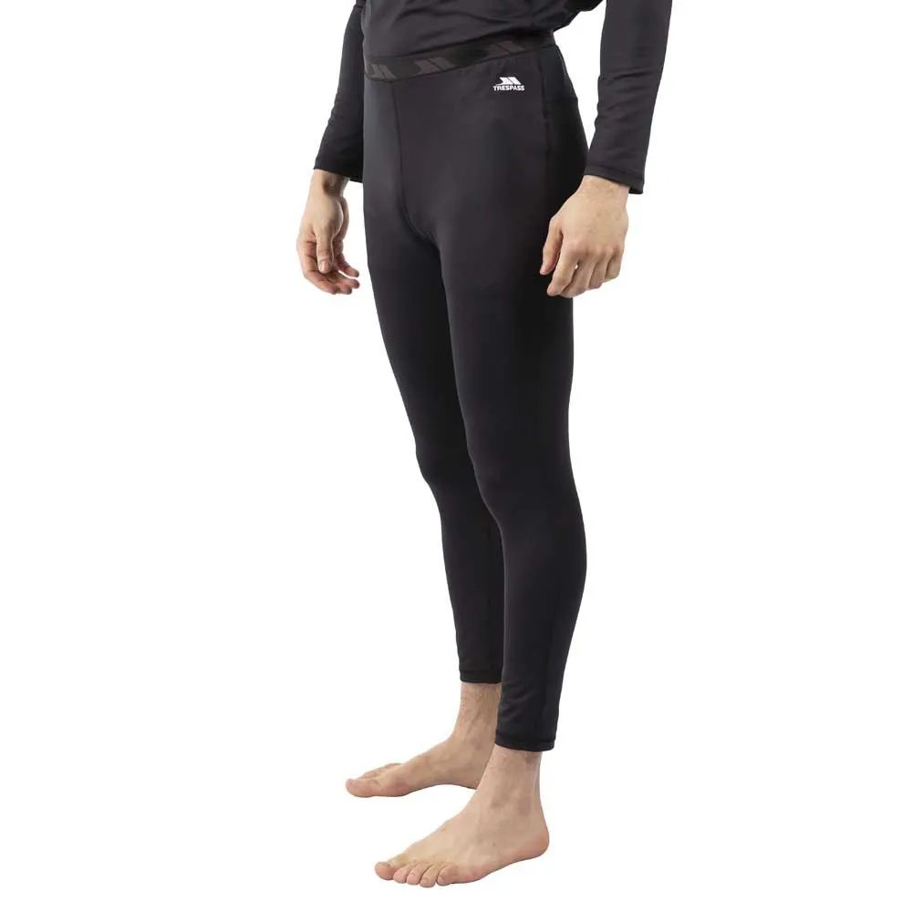 Trespass Leon Baselayer-hose, Black