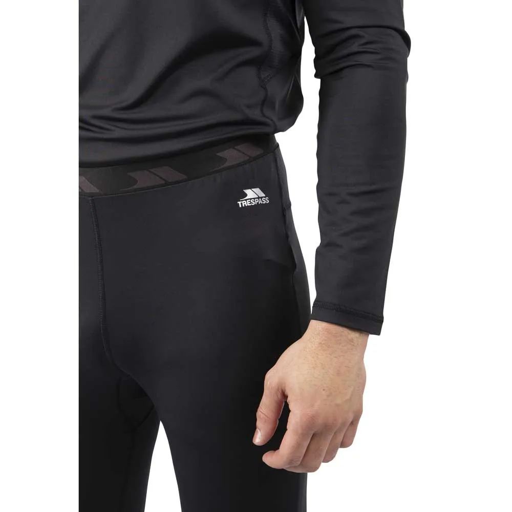 Trespass Leon Baselayer-hose, Black