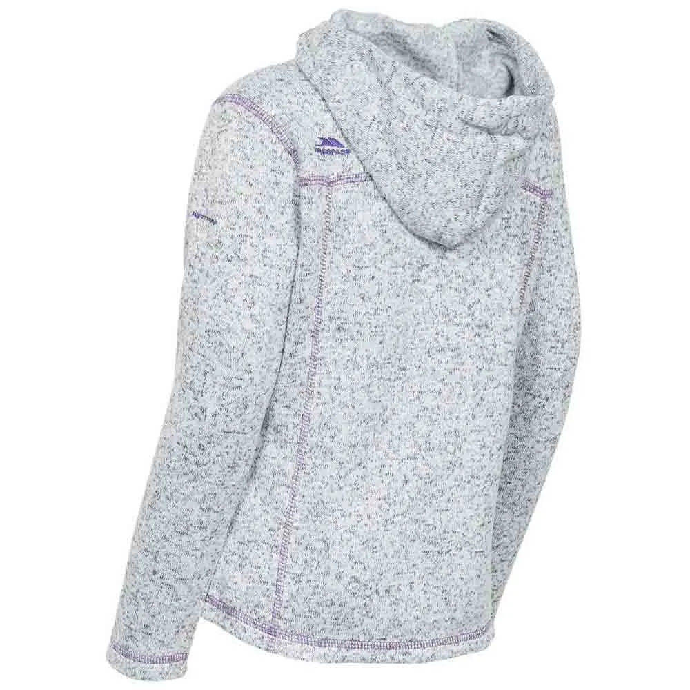 Trespass Lovell Fleece Mit Durchgehendem Reißverschluss, Ghost marl, 3-4Y Trespass Lovell Fleece Mit Durchgehendem Reißverschluss, Ghost marl, 3-4Y