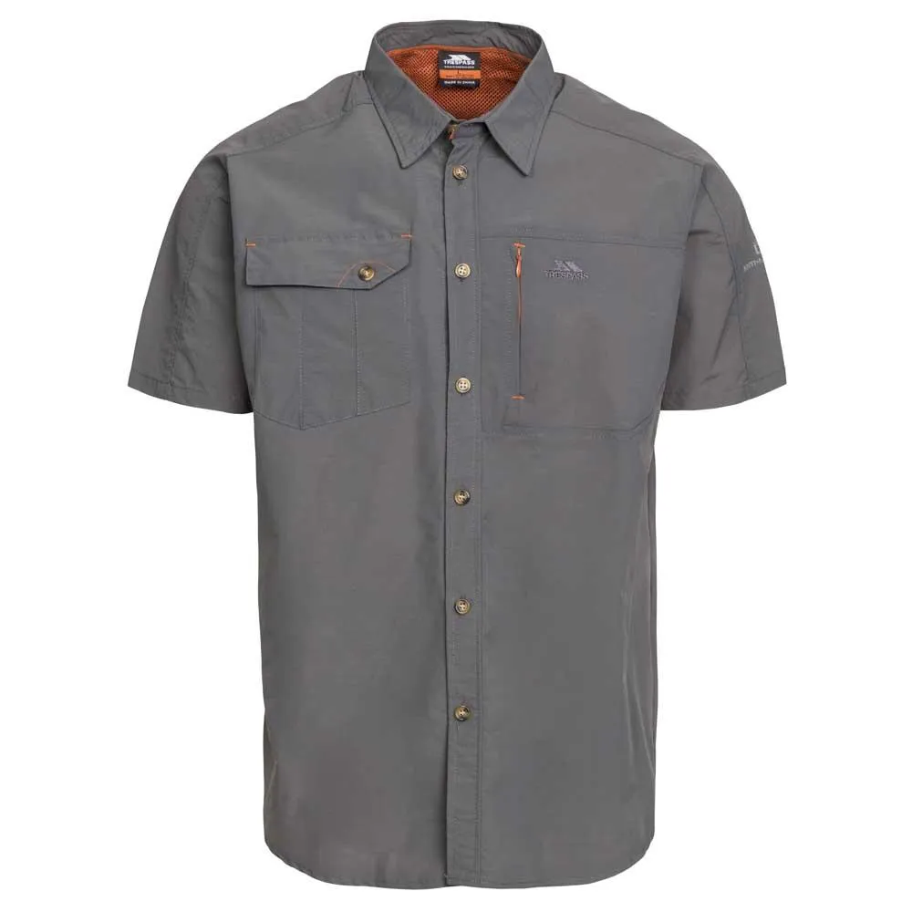 Trespass Lowrel Kurzarmhemd, Carbon