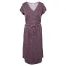 Trespass Lynsey Kleid, Damson tone animal print