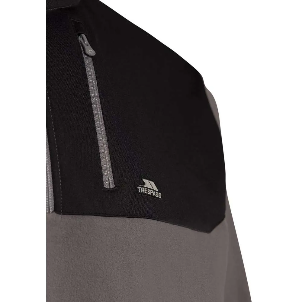 Trespass Mcgeechan Fleece Mit Halbem Reißverschluss Trespass Mcgeechan Fleece Mit Halbem Reißverschluss