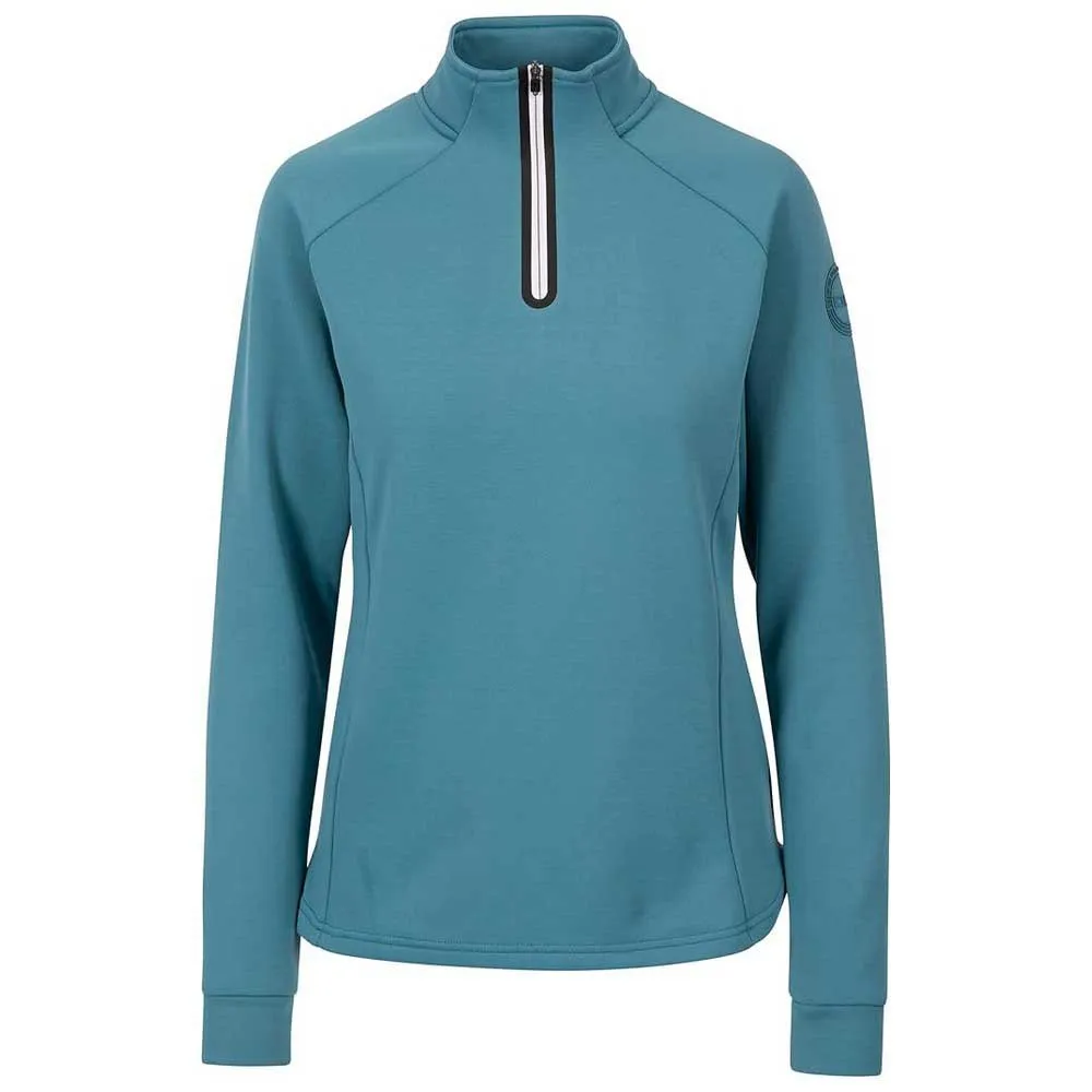 Trespass Mhairi Langarm-t-shirt, Storm blue