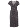 Damson tone floral print