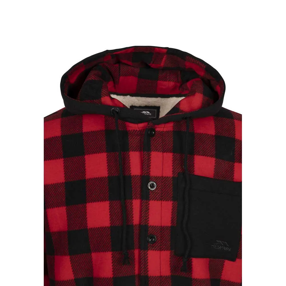 Trespass Nowme Langarmhemd, Red check
