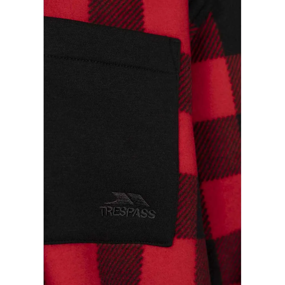 Trespass Nowme Langarmhemd, Red check