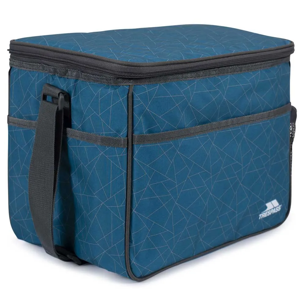 Trespass Nukool 15l Weiche Tragbare Kühlbox, Rich teal print, One Size