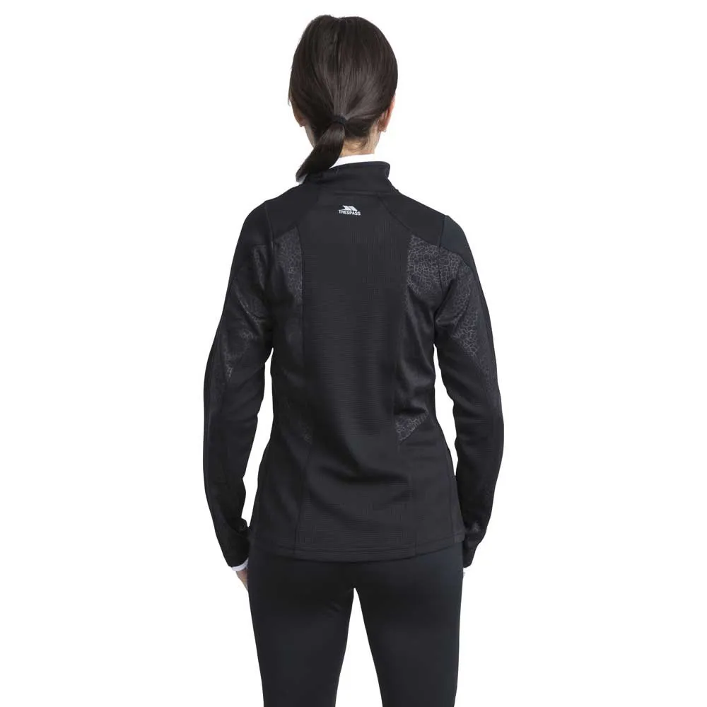 Trespass Ollog Langarm-t-shirt, Black Trespass Ollog Langarm-t-shirt, Black