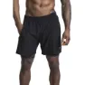 Trespass Patterson Kurze Hose, Black / grey marl