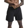 Trespass Patterson Kurze Hose, Black / grey marl
