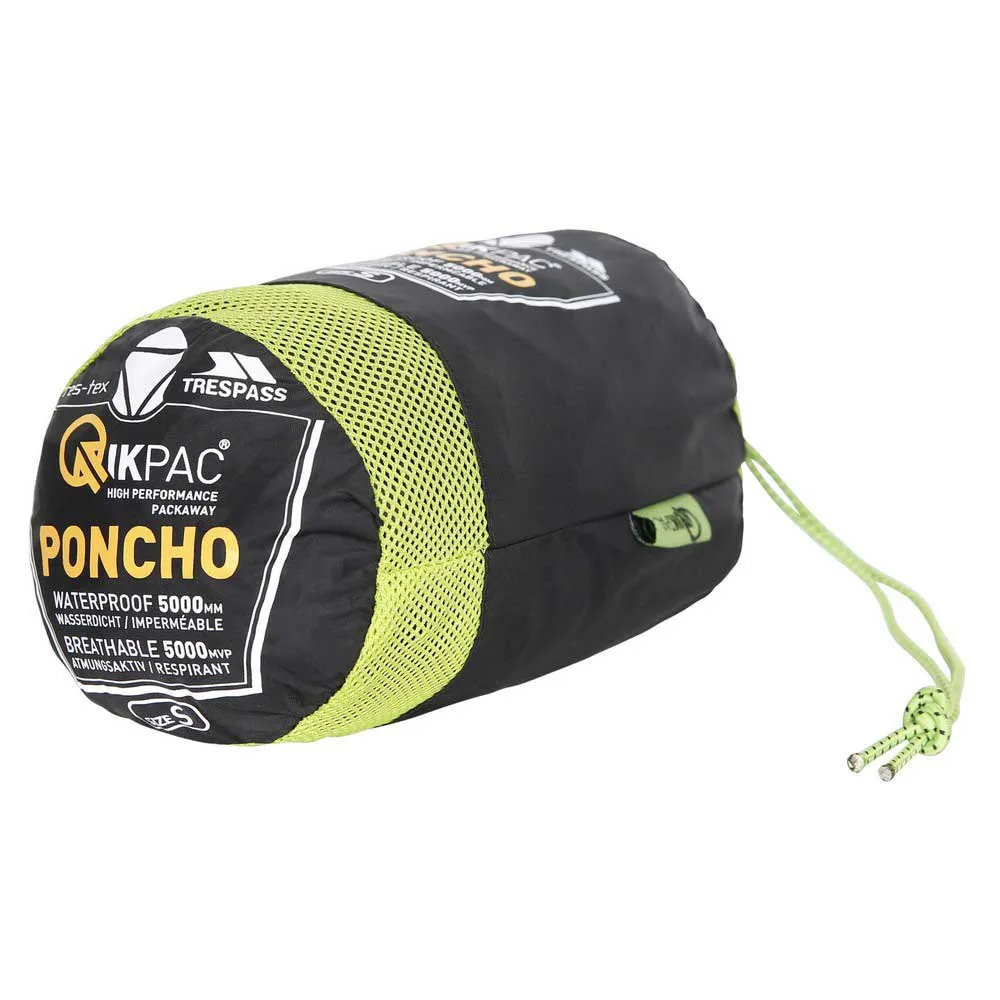 Trespass Qikpac Poncho Trespass Qikpac Poncho