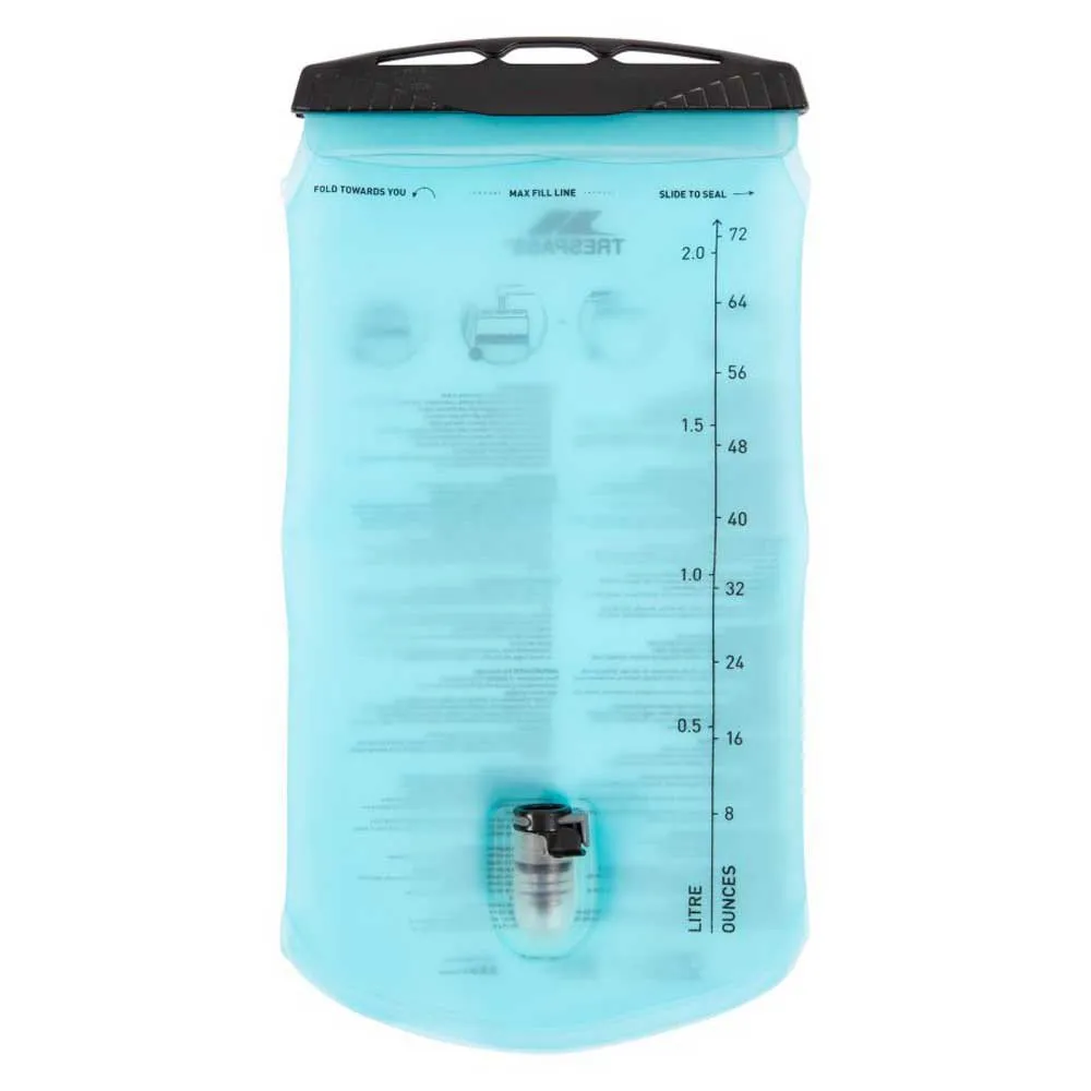 Trespass Quenched 2l Trinkblase, Clear blue, One Size Trespass Quenched 2l Trinkblase, Clear blue, One Size