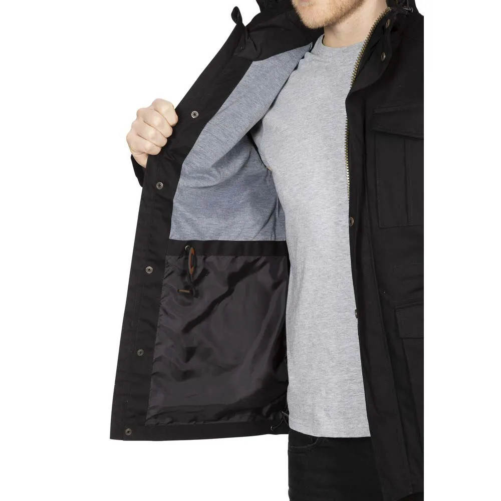 Trespass Rainthan Jacke, Black Trespass Rainthan Jacke, Black