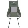 Trespass Roost Tall Lightweight Foldable Stuhl, Olive, One Size