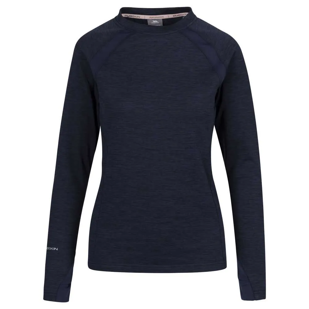 Trespass Ruziz Langarm-t-shirt, Navy Trespass Ruziz Langarm-t-shirt, Navy