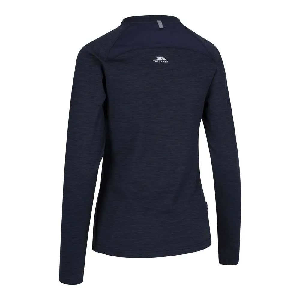 Trespass Ruziz Langarm-t-shirt, Navy Trespass Ruziz Langarm-t-shirt, Navy