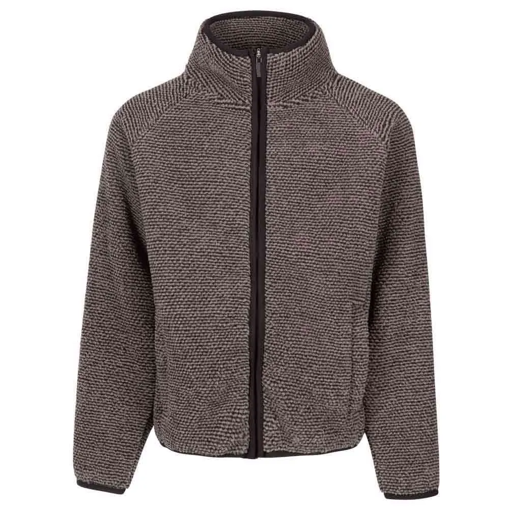 Trespass Salo Fleece Mit Durchgehendem Reißverschluss, Storm grey, 5-6Y Trespass Salo Fleece Mit Durchgehendem Reißverschluss, Storm grey, 5-6Y