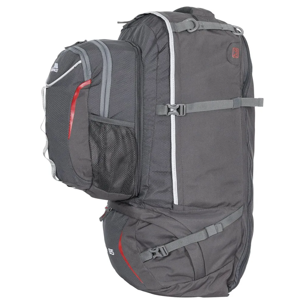 Trespass Scope 65l Rucksack, Ash Trespass Scope 65l Rucksack, Ash
