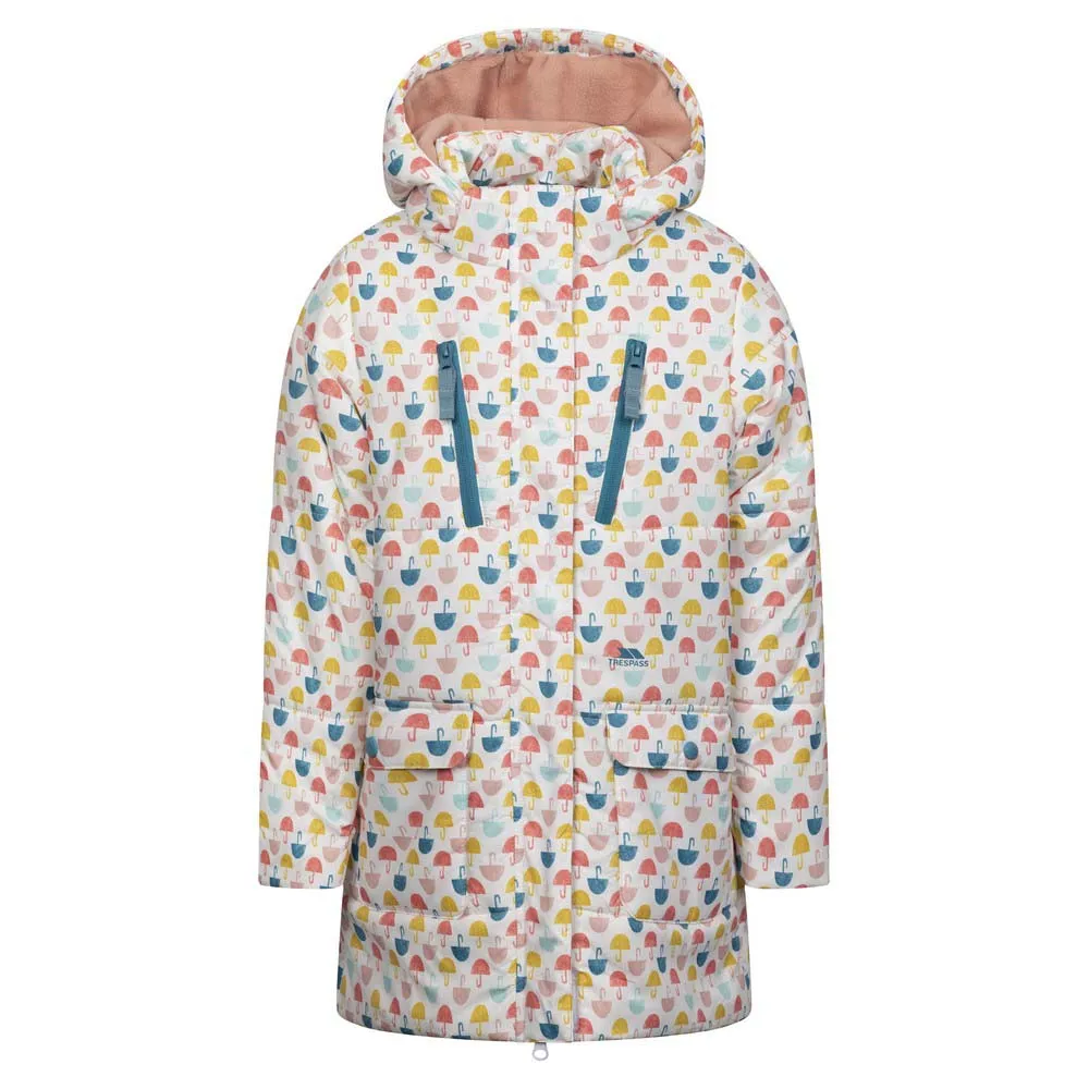 Trespass Suzzee Jacke, Umbrella print, 5-6Y