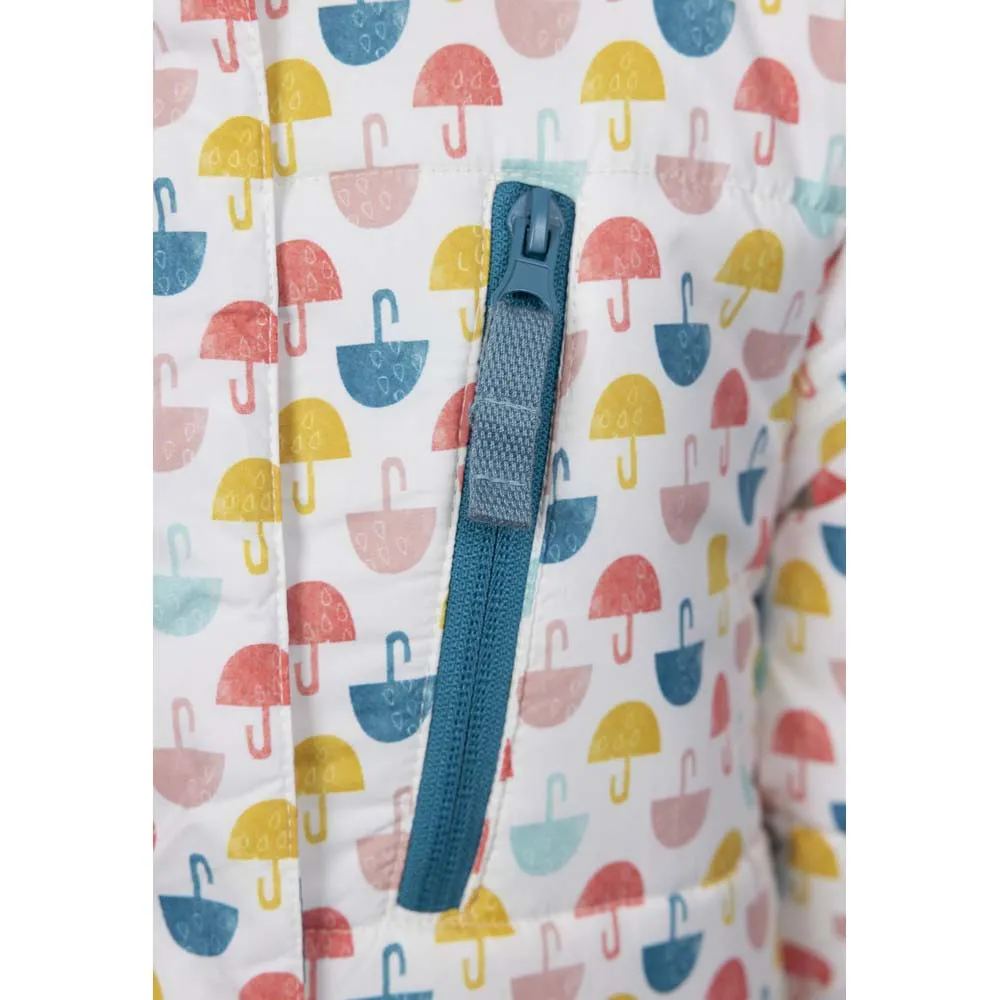 Trespass Suzzee Jacke, Umbrella print, 5-6Y