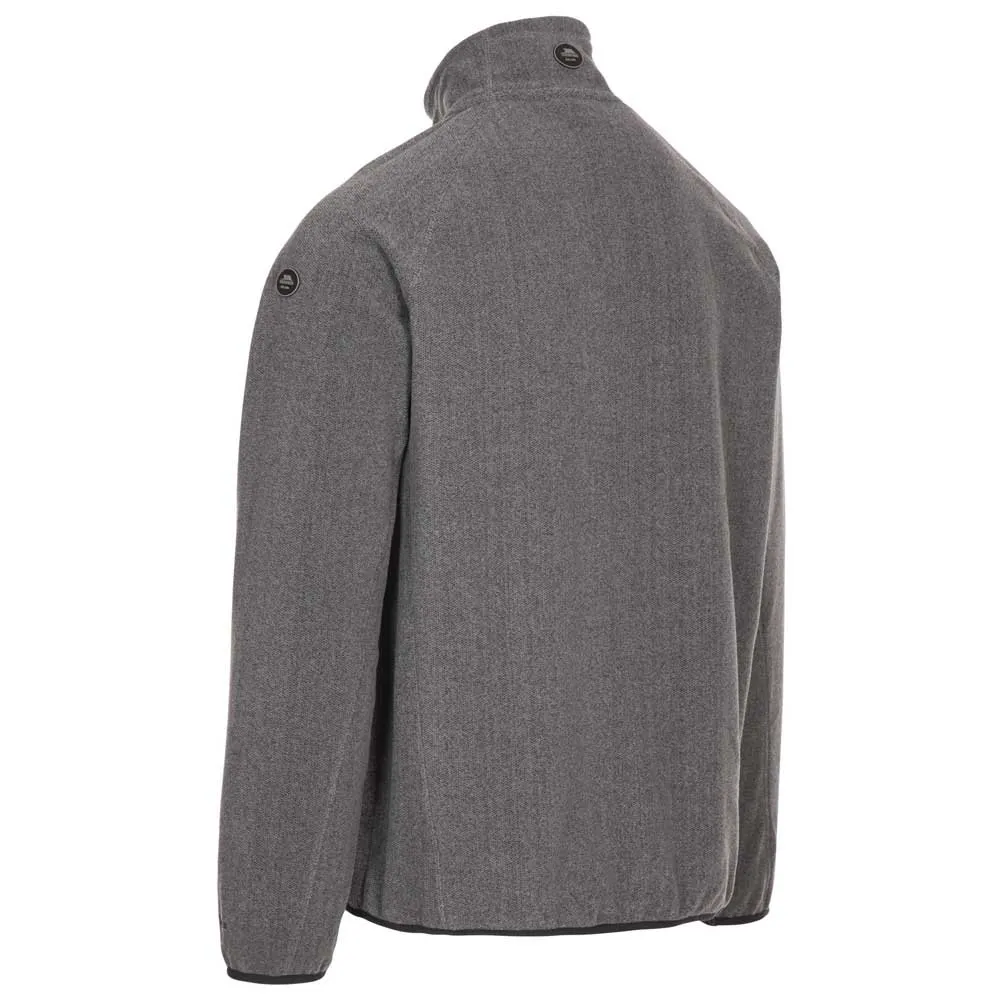 Trespass Talkintire Fleece, Storm grey marl Trespass Talkintire Fleece, Storm grey marl