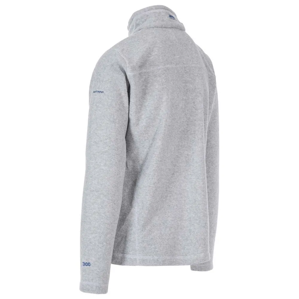 Trespass Tandle Fleece Mit Halbem Reißverschluss, Grey marl