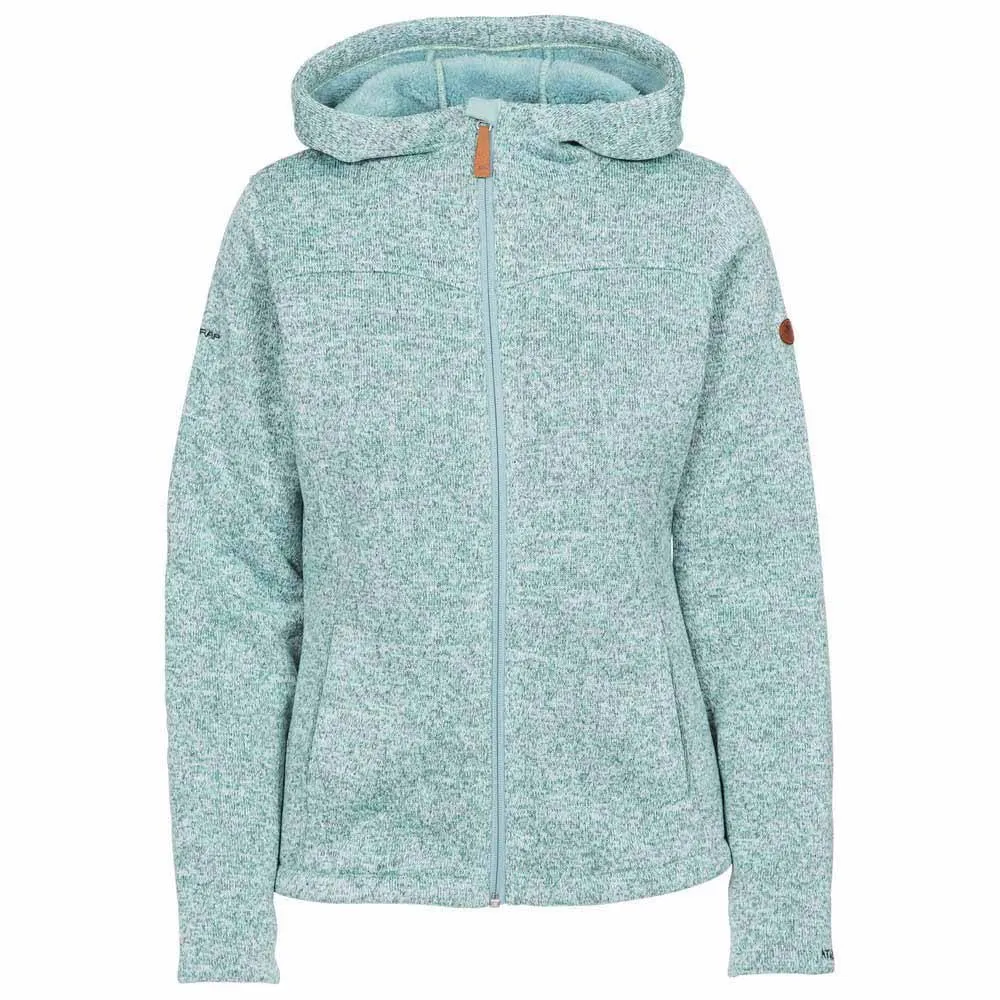 Trespass Teesta Kapuzenfleece, Aquamarine Trespass Teesta Kapuzenfleece, Aquamarine