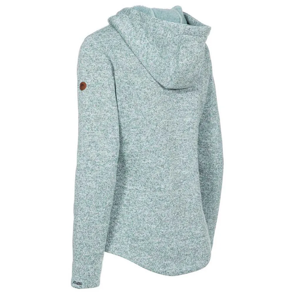 Trespass Teesta Kapuzenfleece, Aquamarine Trespass Teesta Kapuzenfleece, Aquamarine