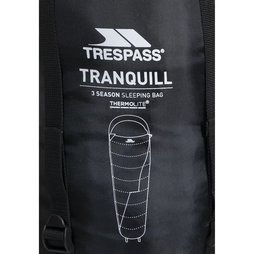 Trespass Tranquill Schlafsack, Red, Central Zipper Trespass Tranquill Schlafsack, Red, Central Zipper