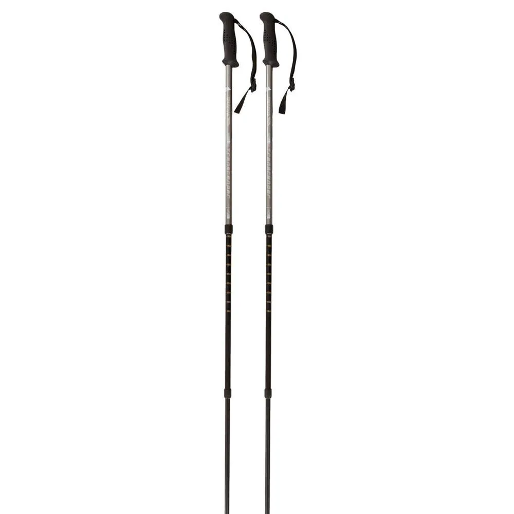 Trespass Transduo Stöcke, Graphite, 69-135cm Trespass Transduo Stöcke, Graphite, 69-135cm