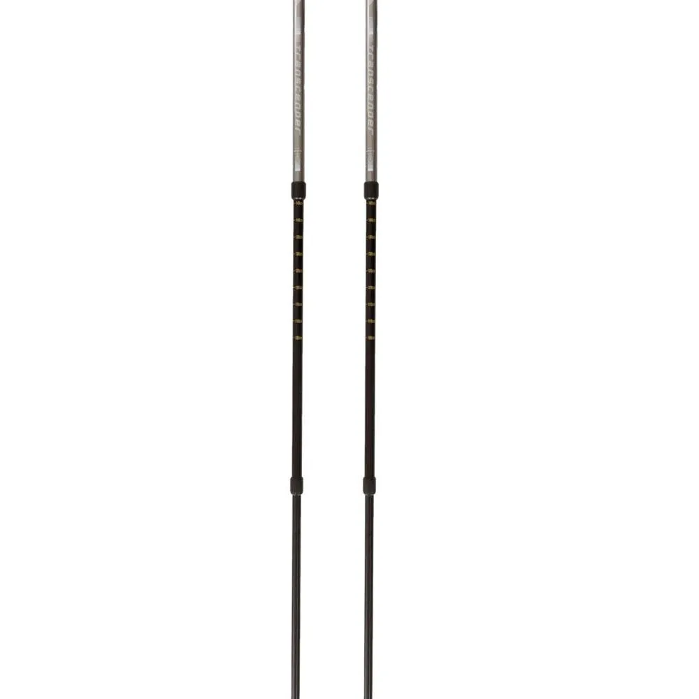 Trespass Transduo Stöcke, Graphite, 69-135cm Trespass Transduo Stöcke, Graphite, 69-135cm