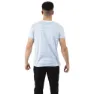 Trespass Triplex Kurzarm-t-shirt, Sky blue stripe / navy marl / denim