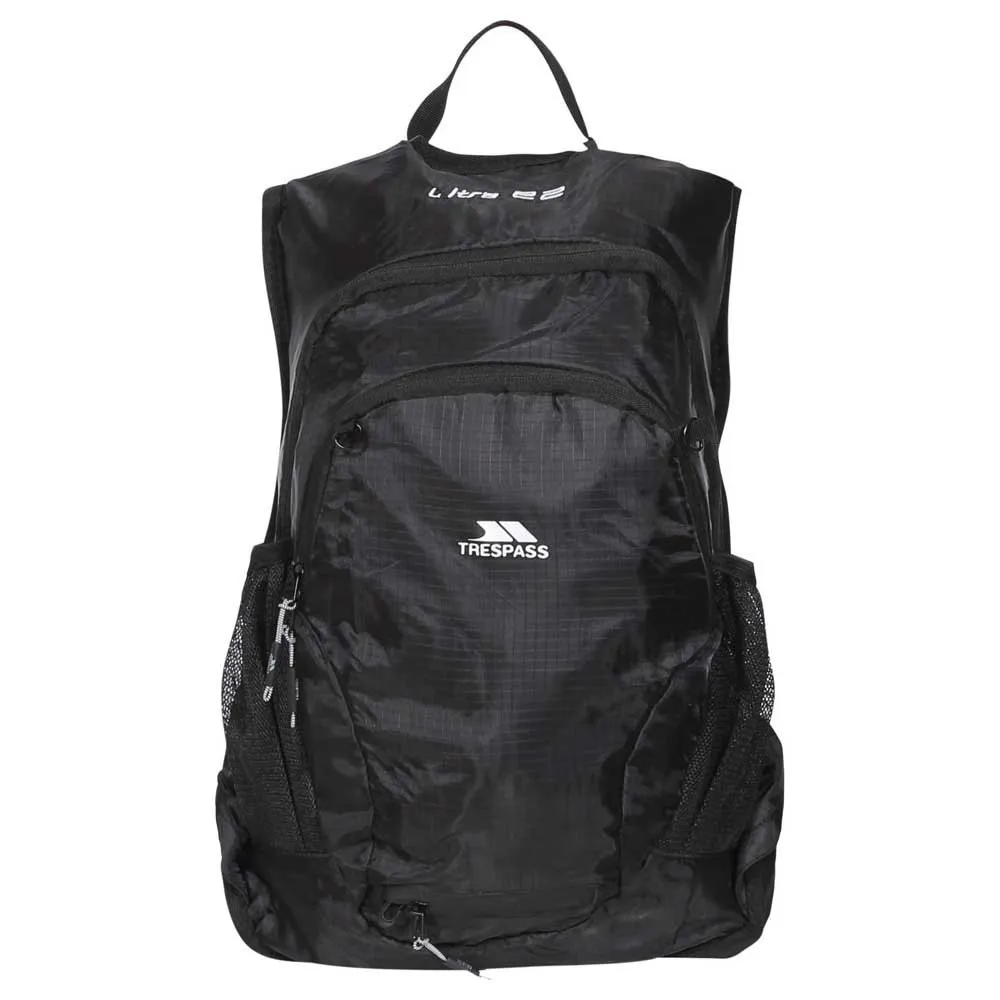 Trespass Ultra 22l Rucksack, Black Trespass Ultra 22l Rucksack, Black