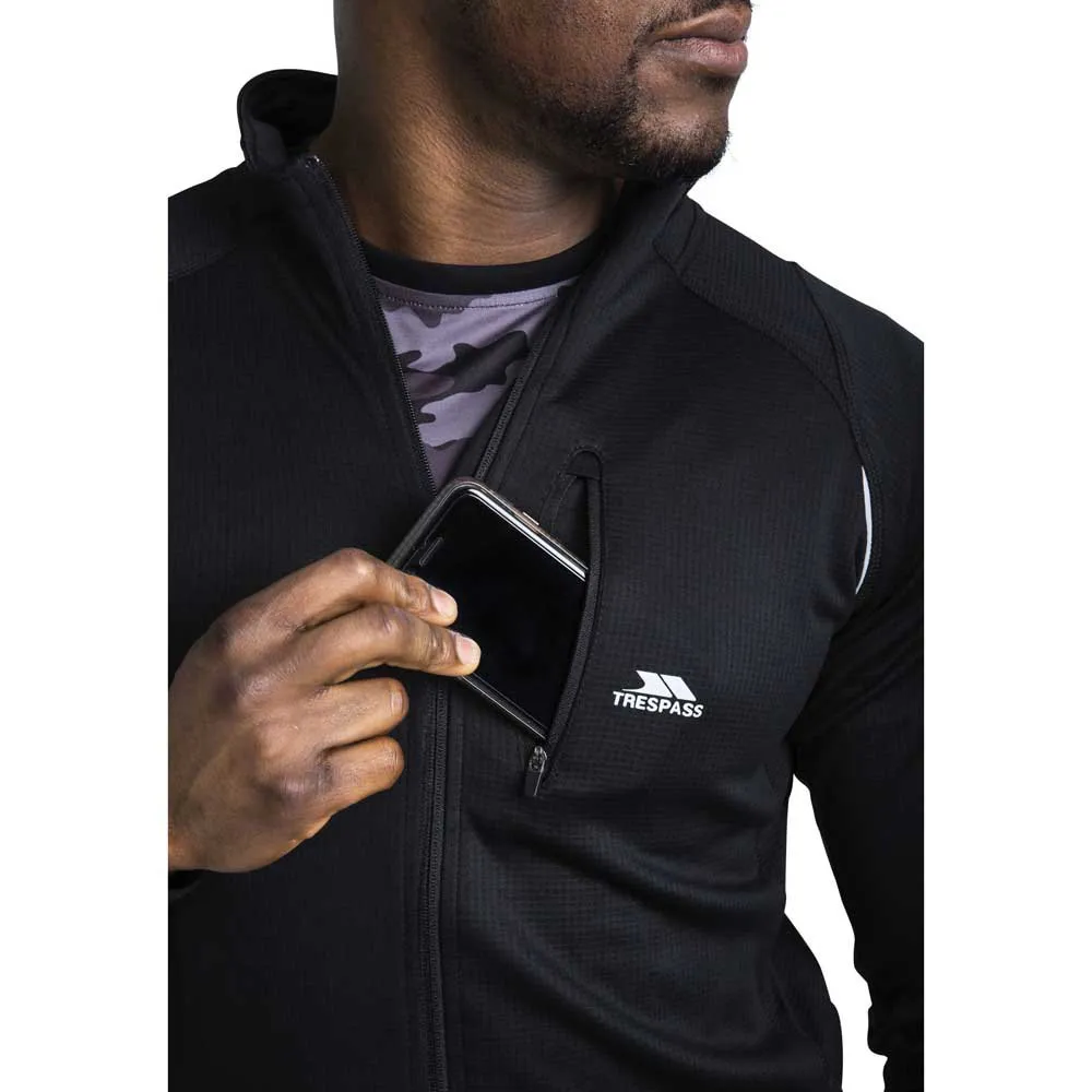 Trespass Whiten Fleece, Black Trespass Whiten Fleece, Black