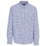 Trespass Yafforth Langarmhemd, Blue check