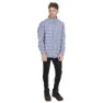 Trespass Yafforth Langarmhemd, Blue check