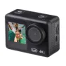 Trevi Go 2550 4k Action-kamera, Black, One Size, EU Plug 220V