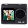 Trevi Go 2550 4k Action-kamera, Black, One Size, EU Plug 220V