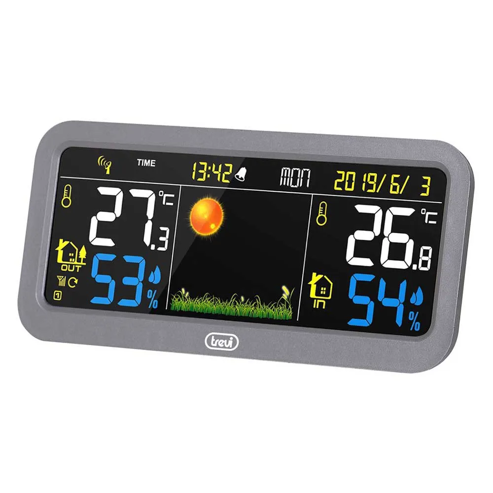 Trevi Me 3p20 Rc Wetterstation, Grey, One Size