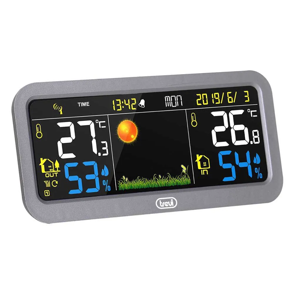 Trevi Me 3p20 Rc Wetterstation, Grey, One Size