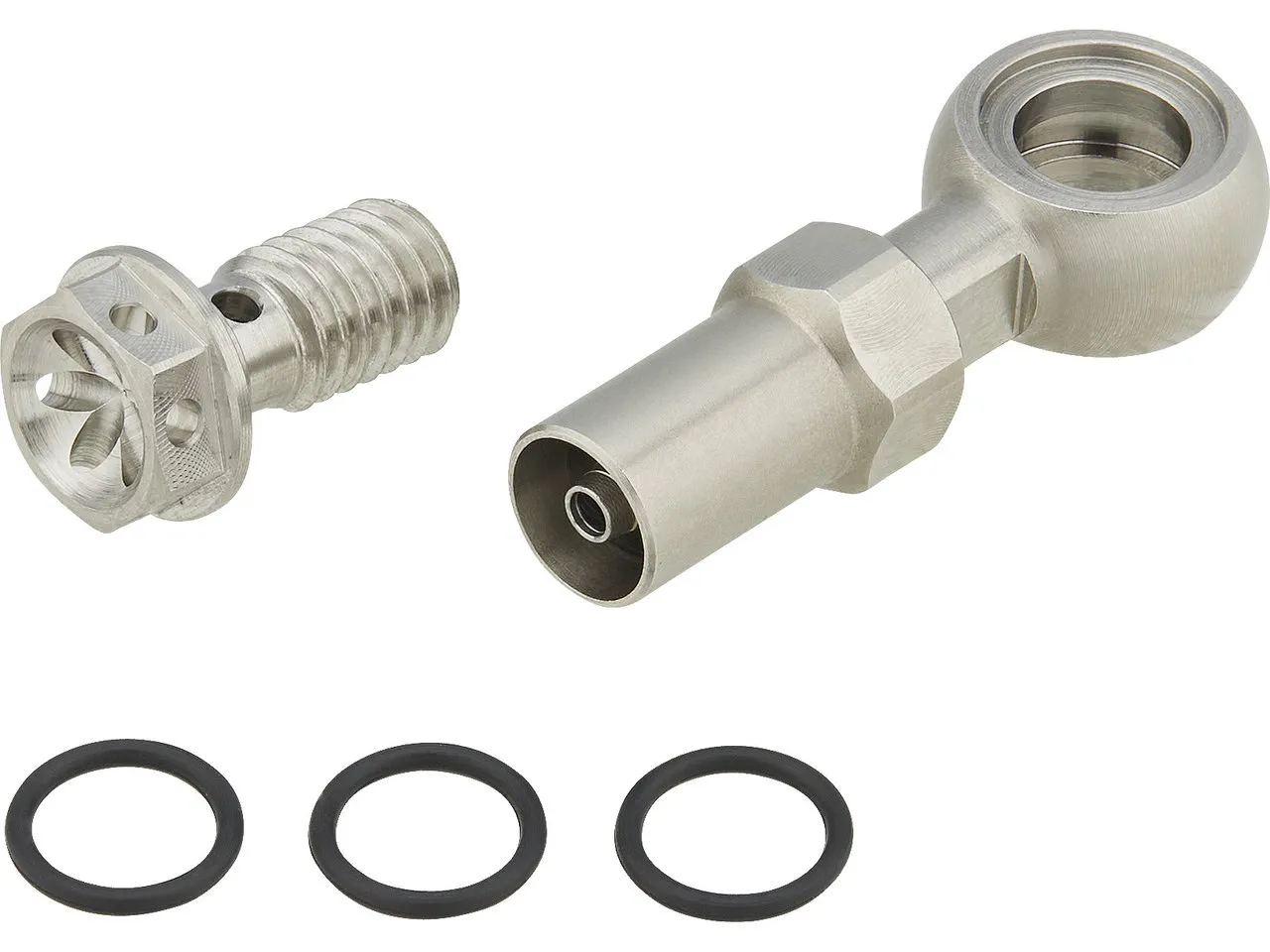 Trickstuff Banjo Leitungsanschluss 5 mm für C21-/C41-/C42-/MXA Bremssattel, Grau, one_size Trickstuff Banjo Leitungsanschluss 5 mm für C21-/C41-/C42-/MXA Bremssattel, Grau, one_size
