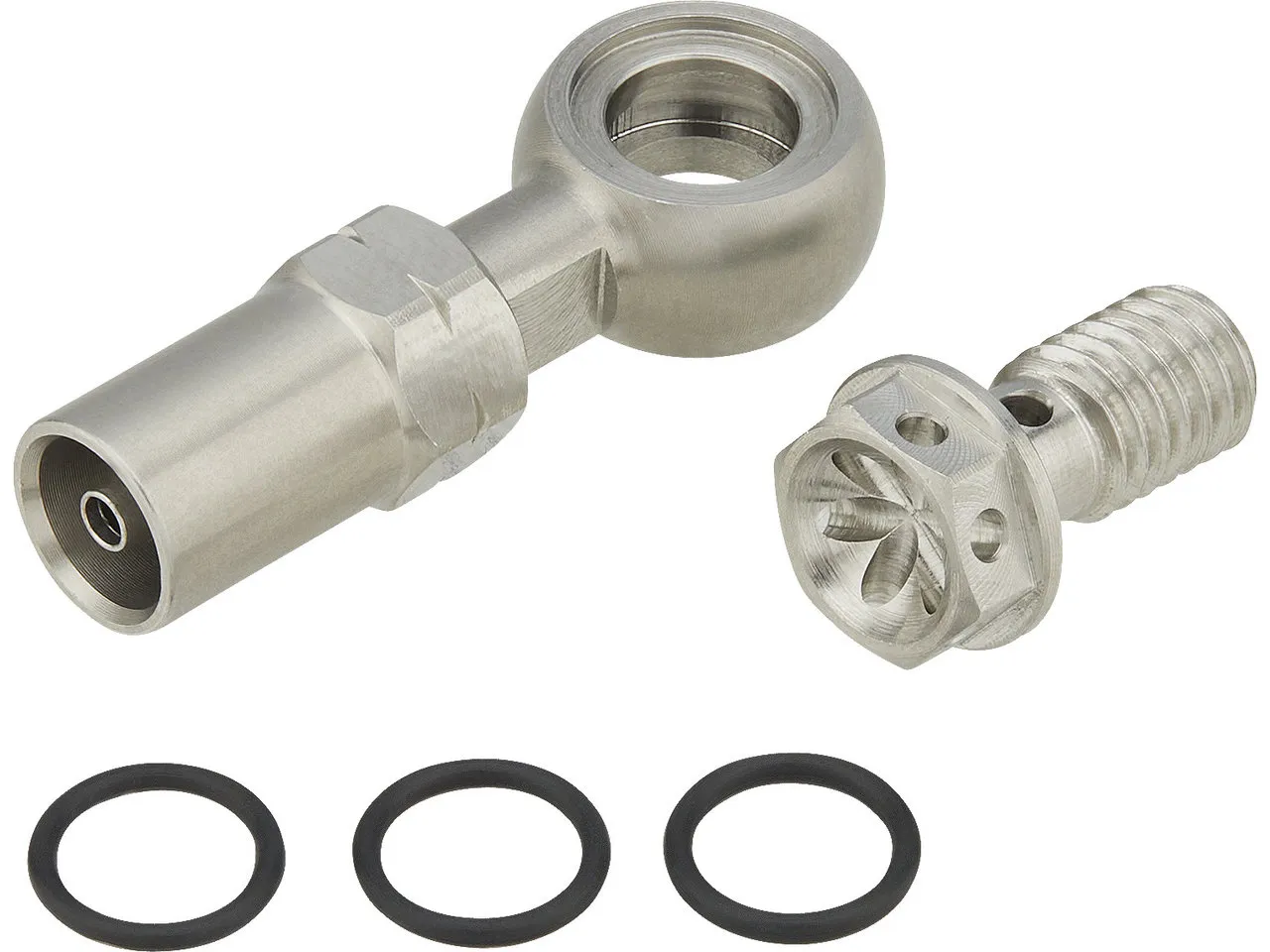 Trickstuff Banjo Leitungsanschluss 6 mm für C21-/C41-/C42-/MXA Bremssattel Trickstuff Banjo Leitungsanschluss 6 mm für C21-/C41-/C42-/MXA Bremssattel